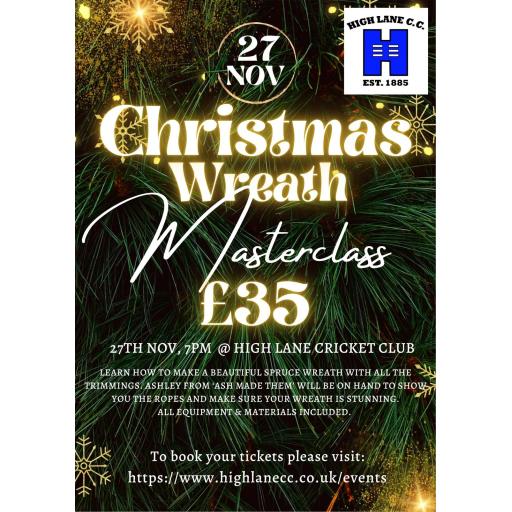 HLCC Christmas Wreath Making Night